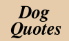 Dog Quotes